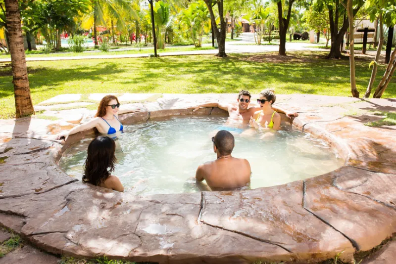 Foto da piscina de hidromassagem
