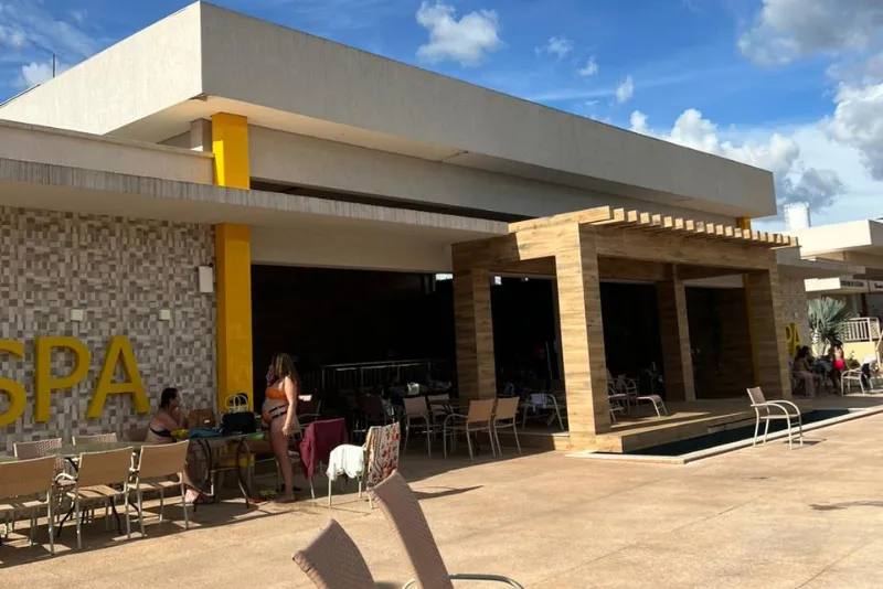 Foto da entrada do kawana park