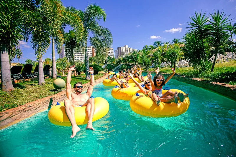 Foto do rio do hot beach
