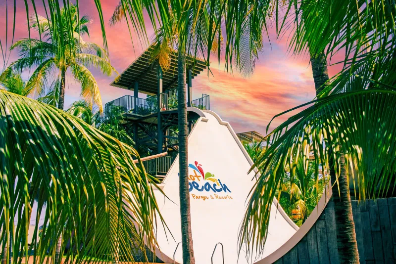 Foto do radical do hot beach