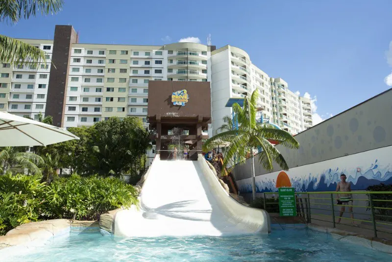 Foto do tobogã do water park
