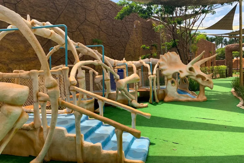 Foto da parte dos brinquedos