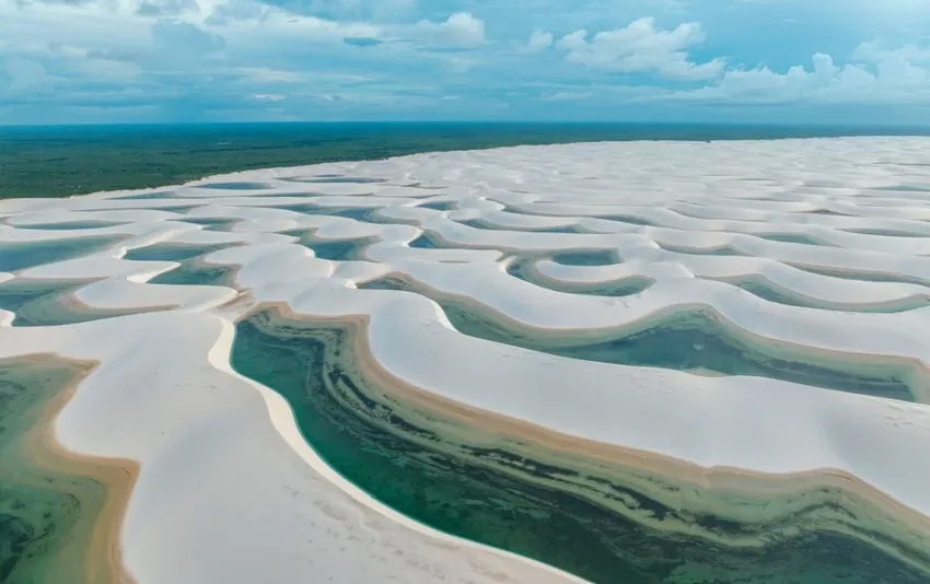 Foto dos lençois maranhenses
