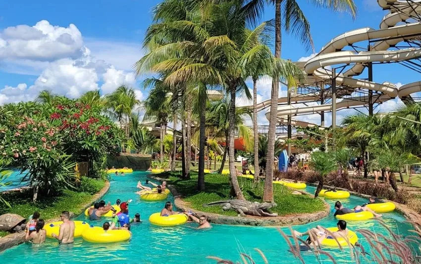 Foto do rio lento do hot beach