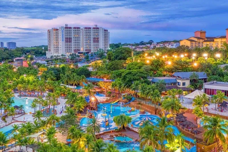Foto do parque dos Laranjais