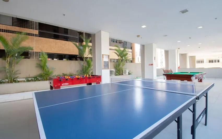 Foto da sala de jogos
