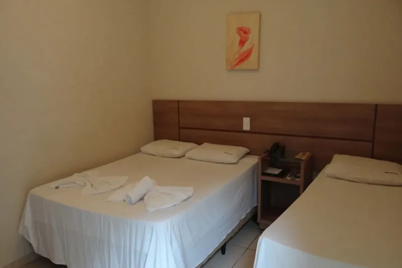 Foto das acomodações do hotel