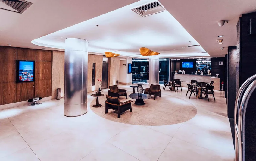 Foto da sala de espera