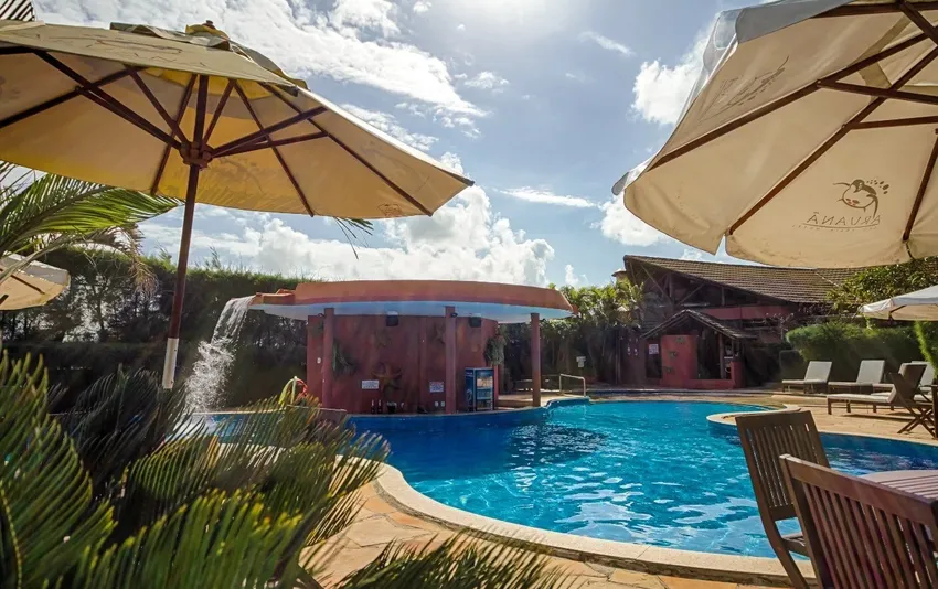Foto das piscinas