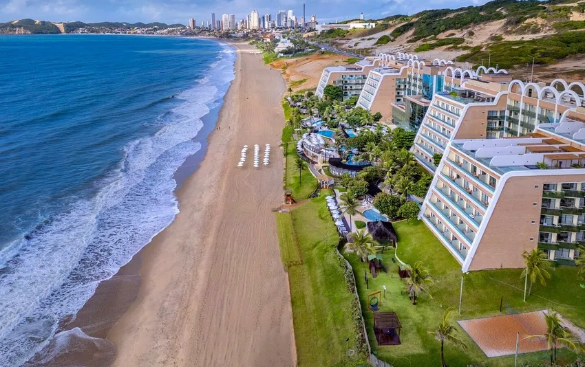 Foto vista praia
