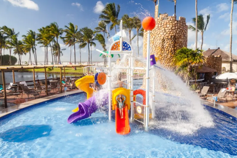 Foto da piscina infantil