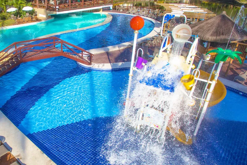 Foto da piscina infantil