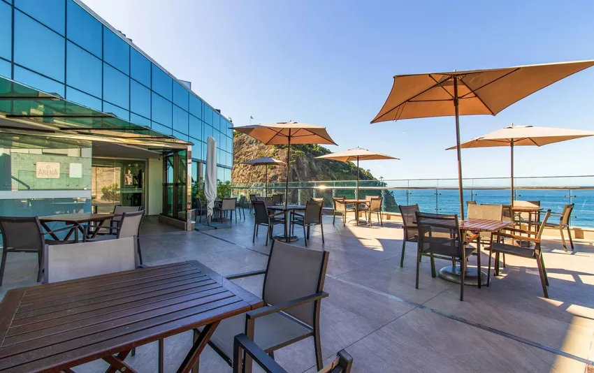 Foto do restaurante beira mar