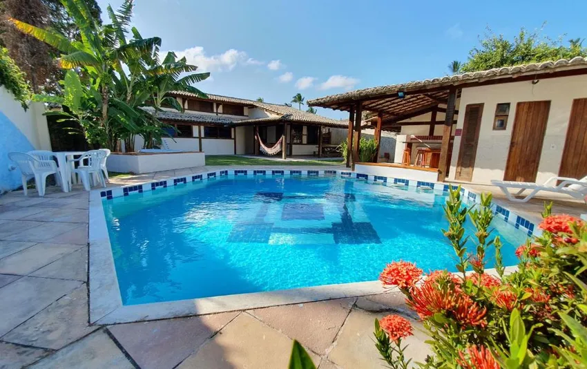 Foto da piscina da pousada