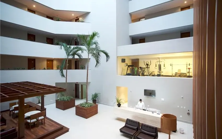Foto da sala de descanso