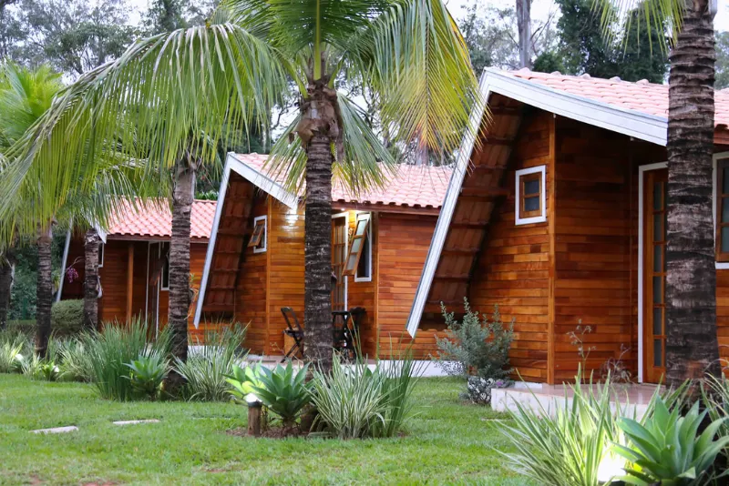 Foto da estrutura do hotel