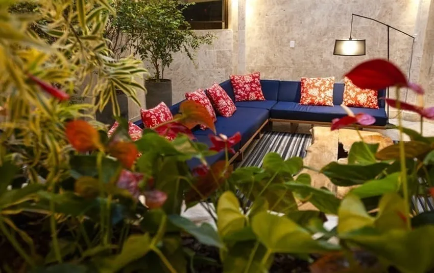Foto da sala de descanso