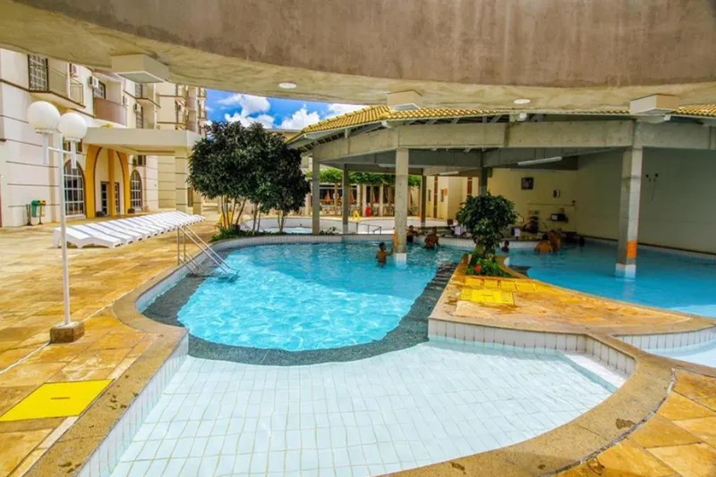 Foto das piscinas