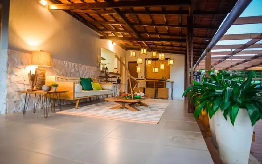Foto da sala de descanso