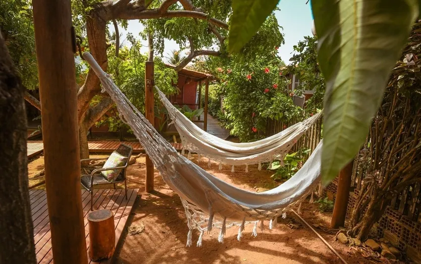 Foto da área de descanso
