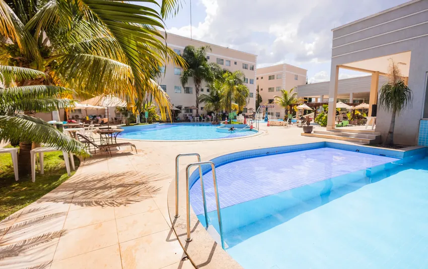 Foto das piscinas