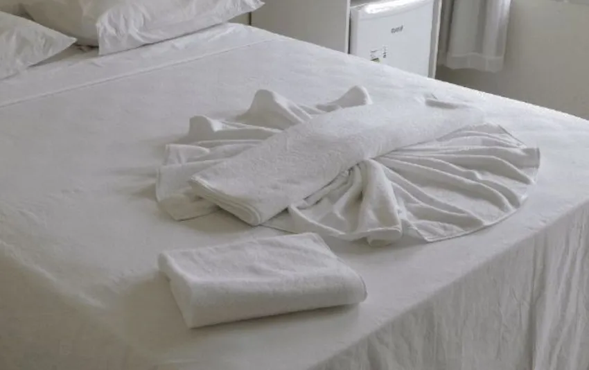 Decoração da cama de casal