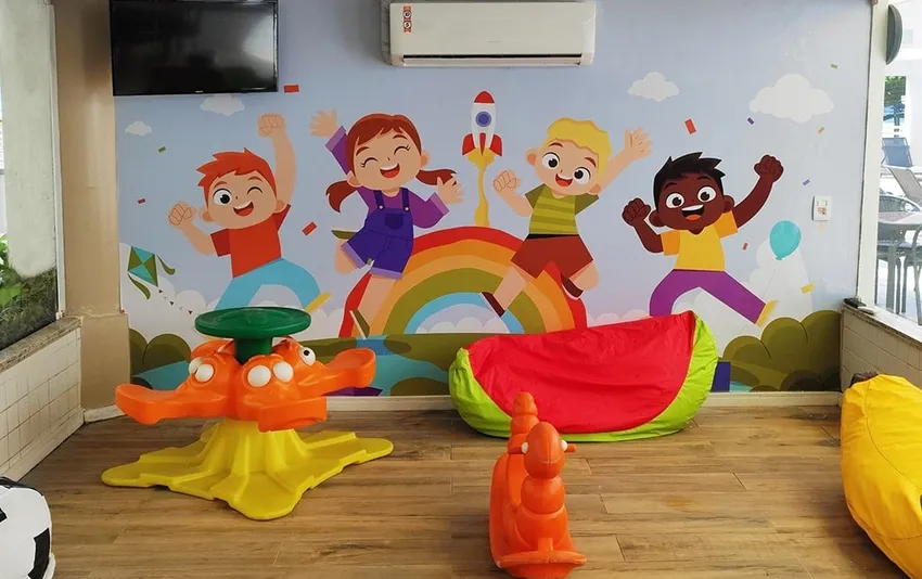 Foto da sala das crianças