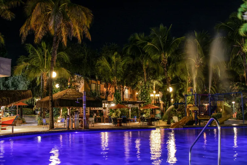Foto de uma das piscinas