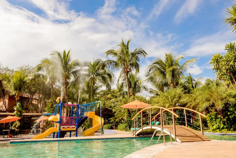Foto da piscina infantil