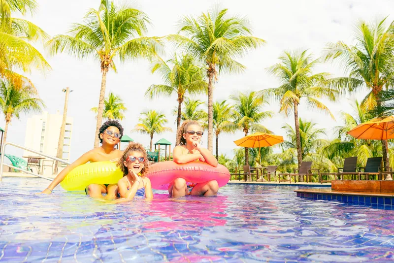 Foto da piscina infantil