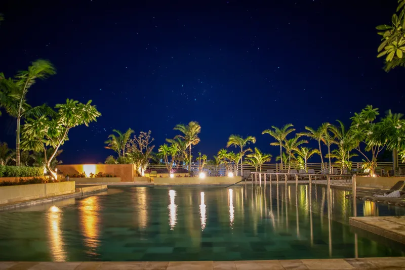 Foto da piscina do hotel