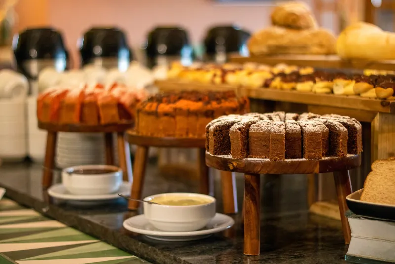 Foto da sobremesa que temos aqui no nosso restaurante