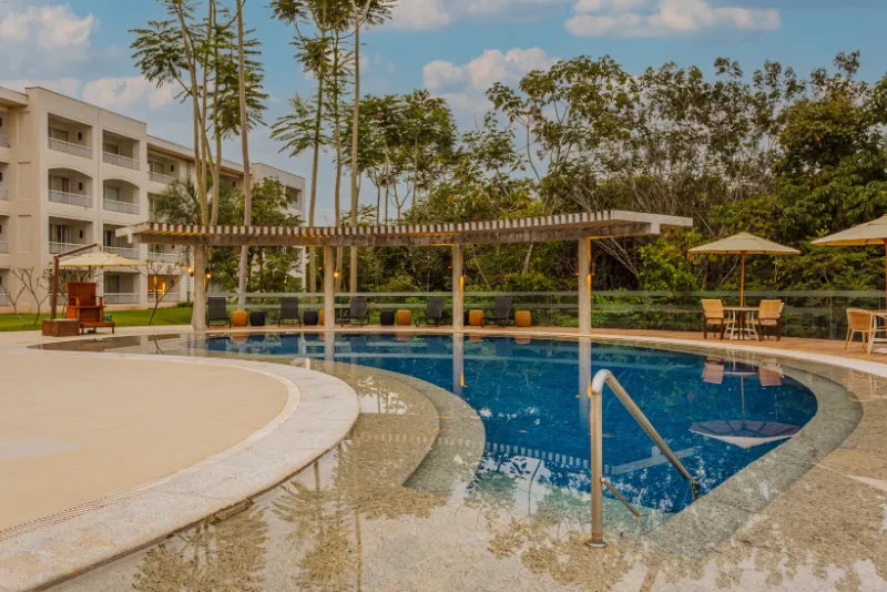 Foto de uma das piscinas