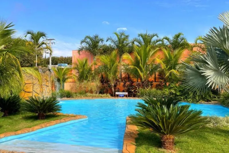 Foto da piscina do hotel