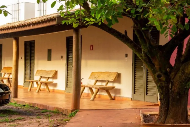 Foto da estrutura do hotel