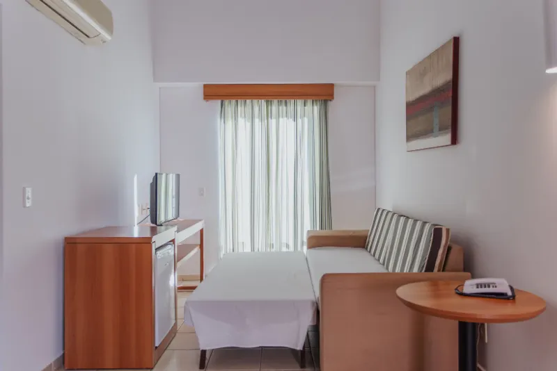 Foto de um quarto do hotel