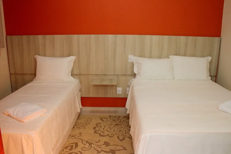 Foto de um quarto do hotel