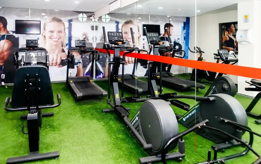 Foto da academia