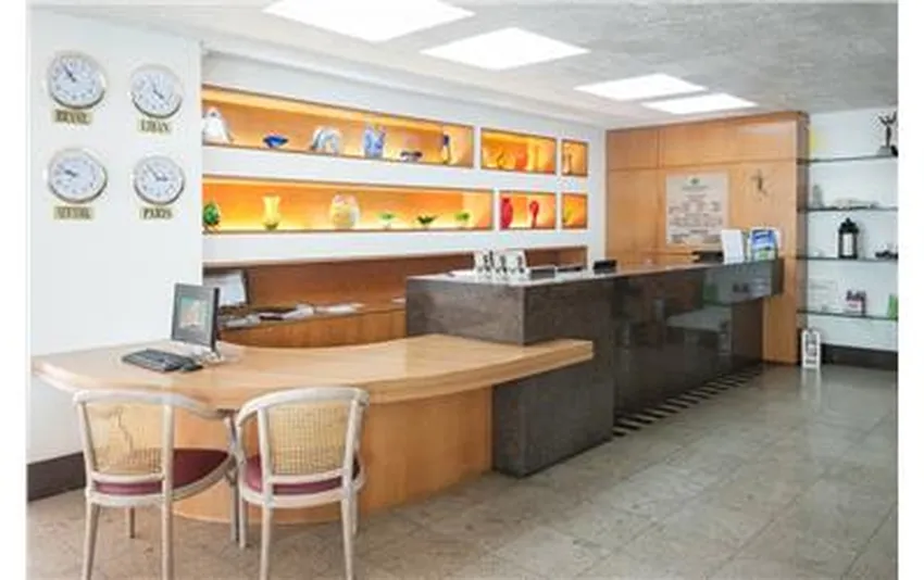 Foto da recepção