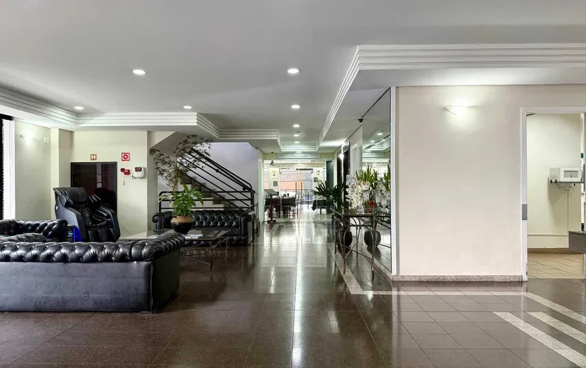 Foto do hall da recepção