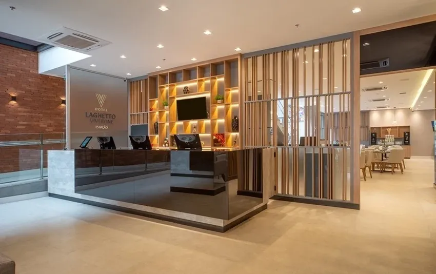 Foto da recepção
