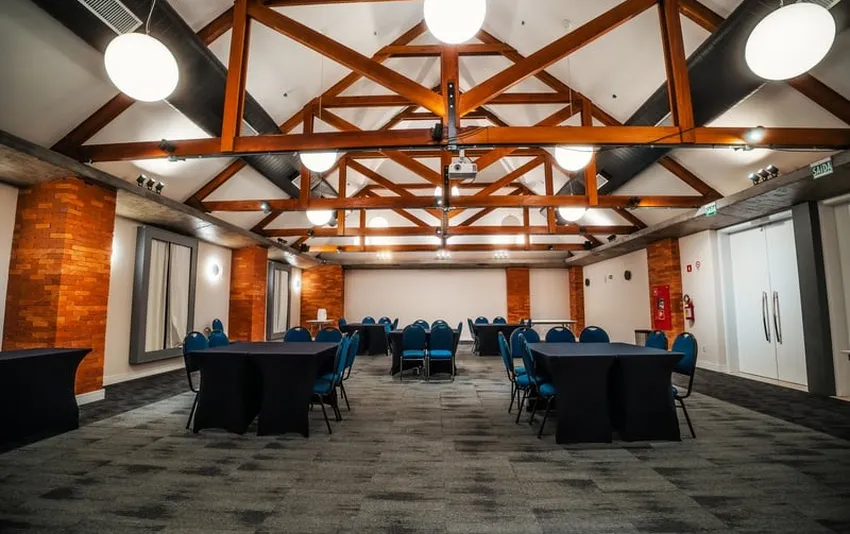 Foto da sala de eventos