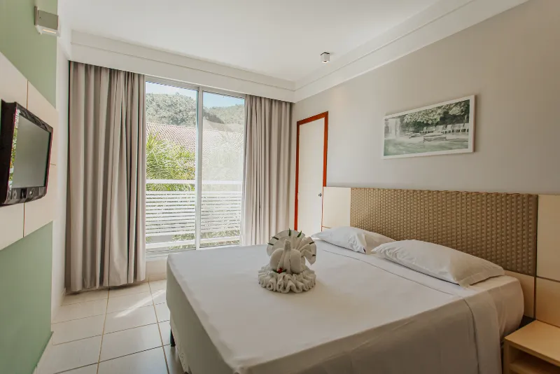 Foto da suíte do hotel