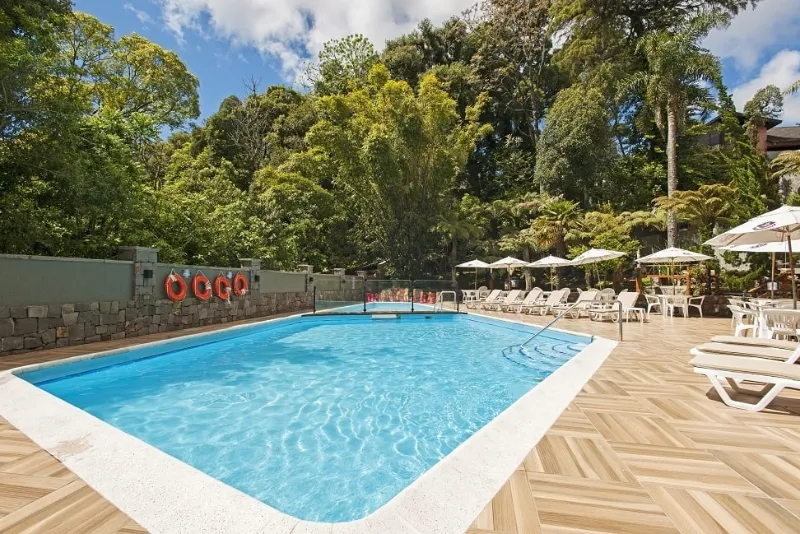 Foto das piscinas