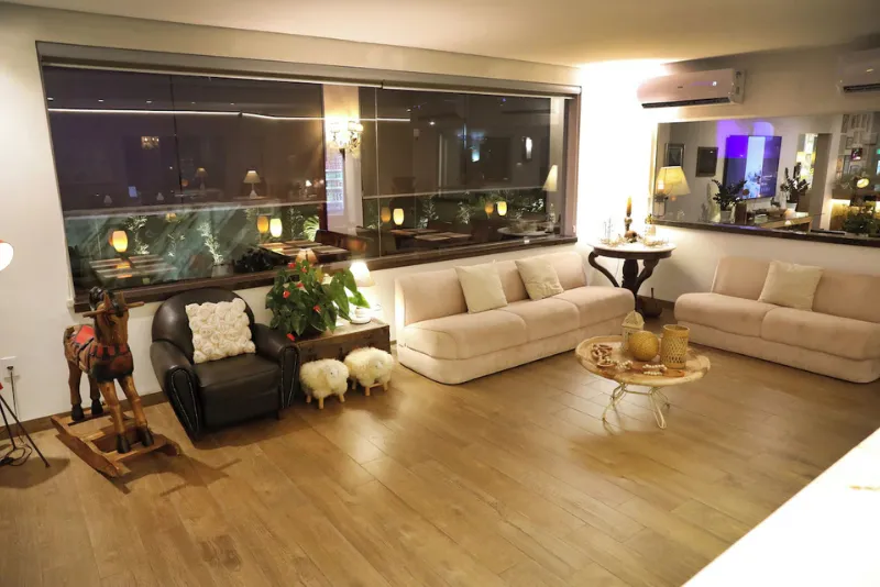 Foto da sala de descanso