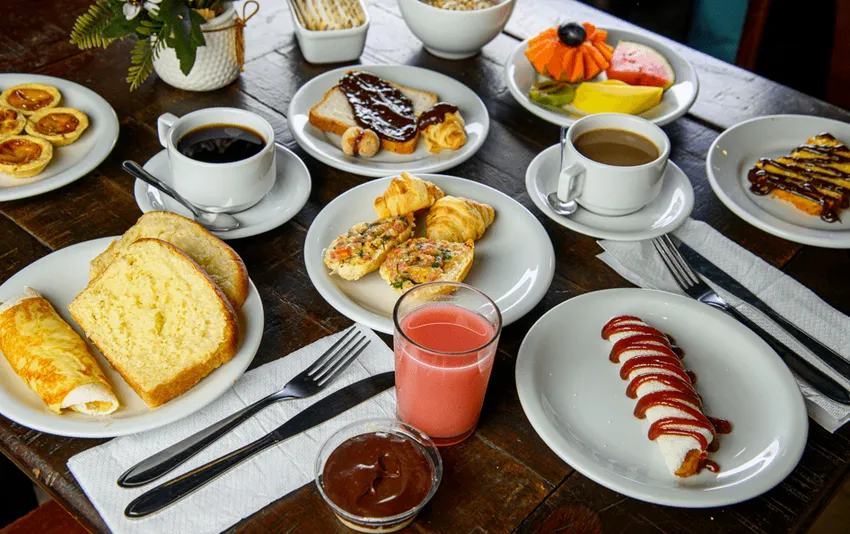 Foto dos alimentos
