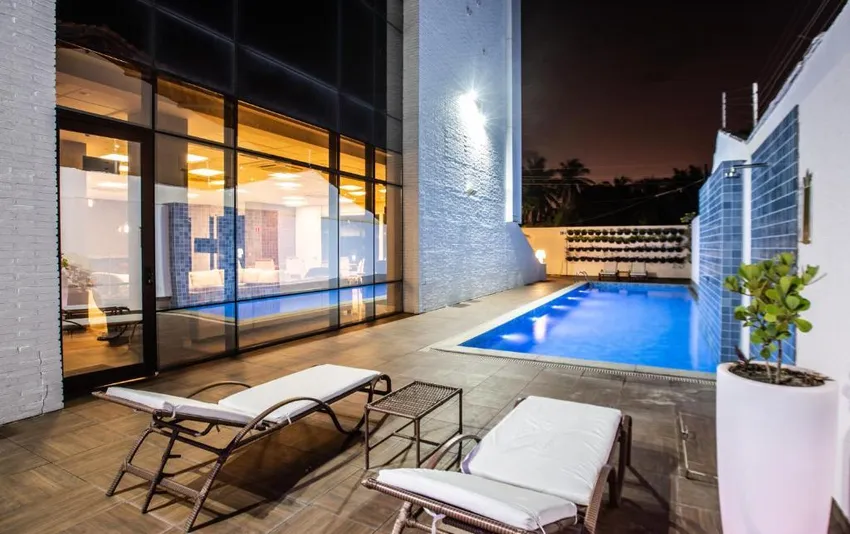 Foto das piscinas