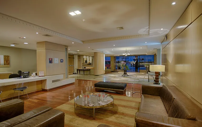 Foto da sala da recepção