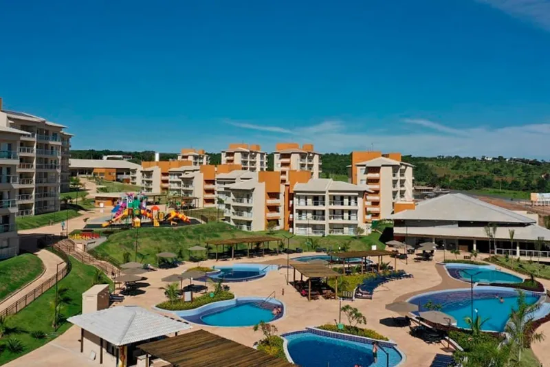 Foto das piscinas