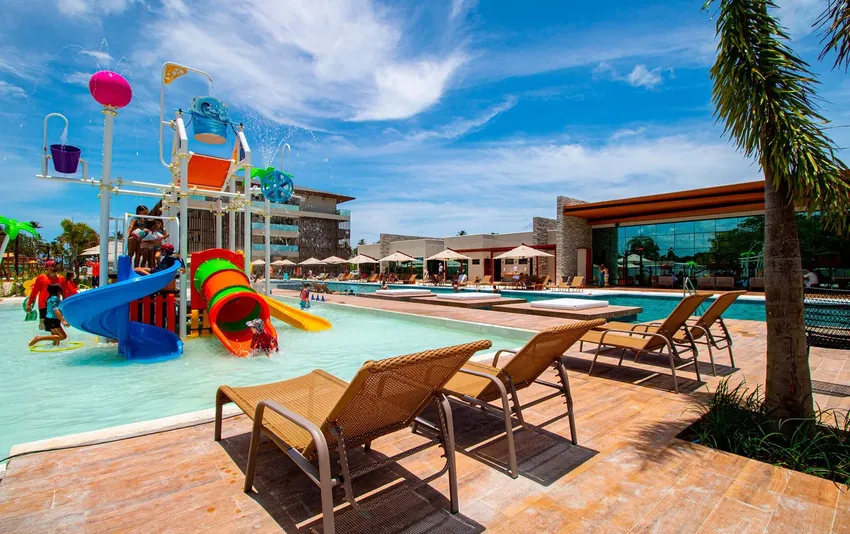 Foto da piscina infantil